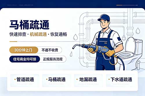 启东马桶疏通