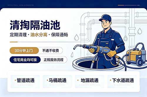 启东清掏隔油池